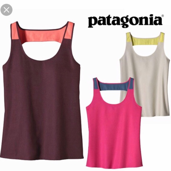 Patagonia Tops - Patagonia Seahurst Tank Top Burgundy Size 4